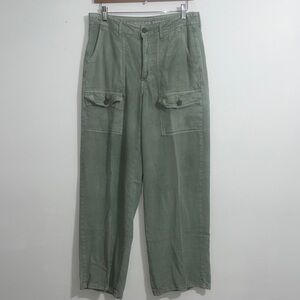 American Eagle Outfitters Sage Wide Leg Cargo Pants